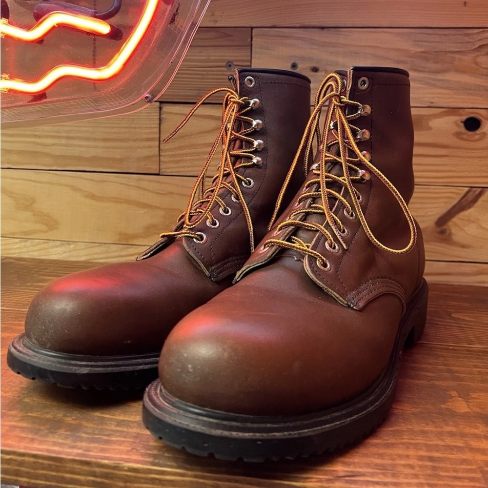 Vtg Steel Toe Redwing Boots 2233 Size 10D 2012 Súper Sole!!